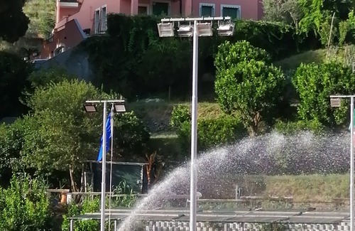 Celle Ligure Apartamento | SWEET BLUE, un pequeño paraíso azul marino en un oasis verde.