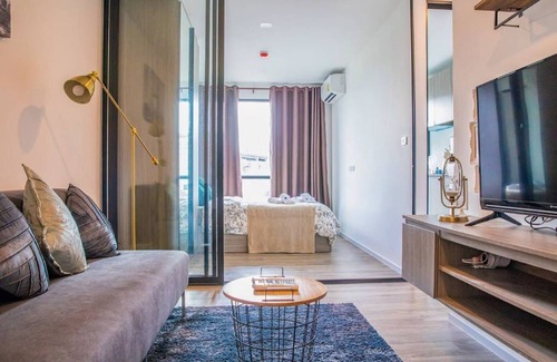 Mueang Samut Prakan District Apartamento | Piscina y gimnasio, cerca de BTS PuChao / bkbloft9 - Tambon Thepharak