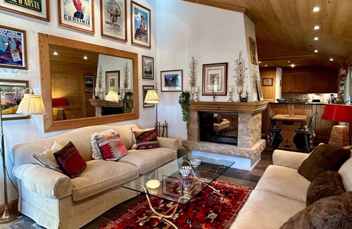 Saanen Apartamento | Swiss Alps Delight-Cozy High Style Luxurious Flat