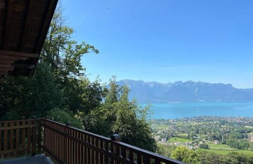 Blonay Chalet De Esquí | Swiss Chalet - Mountain and Lake View