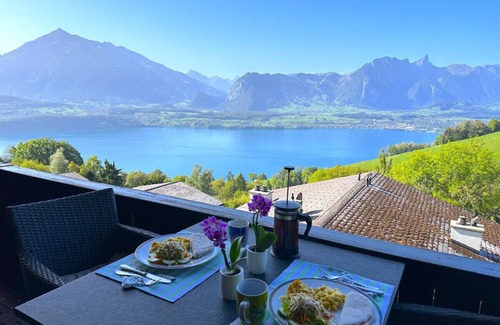 Goldiwil Apartamento | Stunning Lake & Alps Views 50% Off Long Stays - Apart. Ringold Up