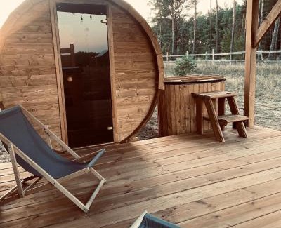 Swornegacie Casa | Sworna łąka z zewnętrznym SPA- sauna, jacuzzi, balia