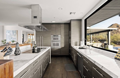 North Scottsdale Casa | SWSS - 2 Homes+Pickleball+Gym+360 Valley Views+Pool/Spa