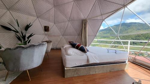 Kundasang Casa | Syameen's Glamping Dome - Queen Bed