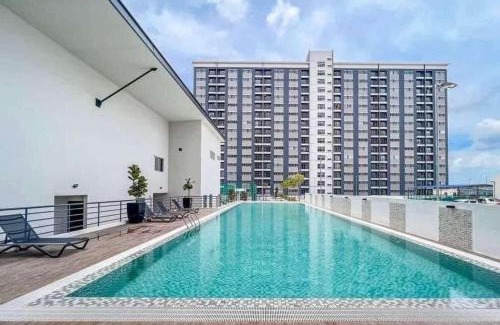 Kampung Rawa Apartamento | SYG9 Kita Impian Cybersouth Homestay 3 Bilik Tidur with Swimming Pool