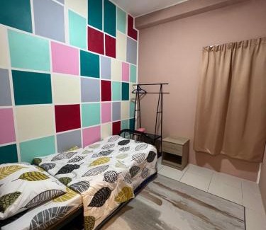 Kampung Rawa Apartamento | SYG9 Kita Impian Cybersouth Homestay 3 Bilik Tidur with Swimming Pool