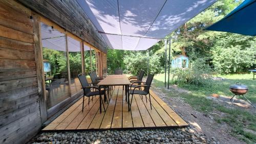 Szentendrei Casa | Szentendrei sziget, modern faház, télen is