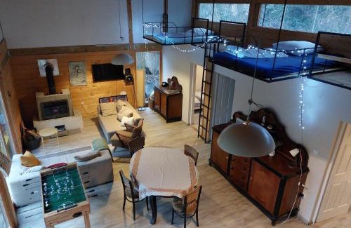 Szentendrei Casa | Szentendrei sziget, modern faház, télen is
