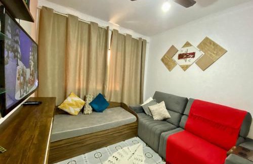 Tupi Apartamento | T015 - Apto aconchegante 30m da praia l WI-FI