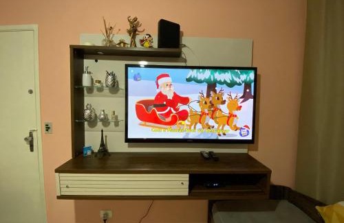 Tupi Apartamento | T015 - Apto aconchegante 30m da praia l WI-FI