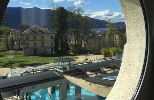 Aix-les-Bains City Center Apartamento | T1 lumineux au centre-ville avec WiFi et parking - FR-1-555-43