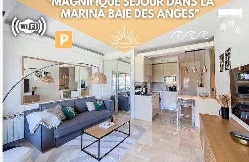 Villeneuve Loubet Beach Apartamento | T1bis vue mer et port Marina Baie des Anges