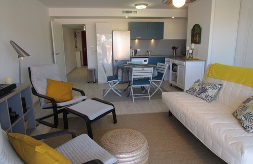 Port-Vendres Apartamento | T2 de 54 m2 en el 2 ° piso 2/4 pers 1 habitación wifi aire acondicionado estacionamiento ascensor