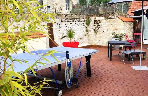 Azay-le-Rideau Apartamento | T2 avec terrasse, table de Ping-pong, parking privé au centre d'Azay
