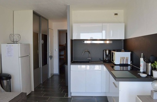 Saint-Pierre-la-Mer Apartamento | Apartamento T2 cabina 4 pers, terraza, parking, piscina - Saint Pierre la Mer