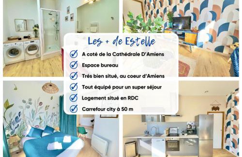 Saint-Leu Apartamento | T2 Cosy Centre Ville Amiens - Rez-de-chaussée
