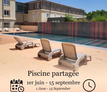 Juvignac Apartamento | T2 - Cosy, Piscine, vue sur le golf