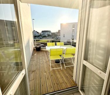 Larmor-Plage Apartamento | T2 Hyper Cocon Terrasses - Parking