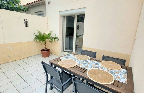 Cabestany Apartamento | T2 Lumineux et Climatisé Avec Jardin de 30 m2 et Stationnement