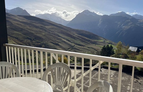 Peyragudes Apartamento | T2 Peyragudes 6 pers con balcón, cerca de pistas, transporte gratuito
