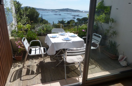 Tamaris Apartamento | T2 Tamaris climatizado, clasificado 3 *, piscina, magníficas vistas al mar,