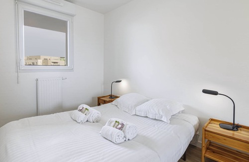 Les Hauts de Saint-Aubin Apartamento | Bel appartement moderne avec jardin - terrasse