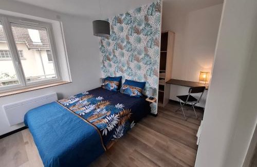 Aurillac Apartamento | T3, 2 chambres avec parking privé