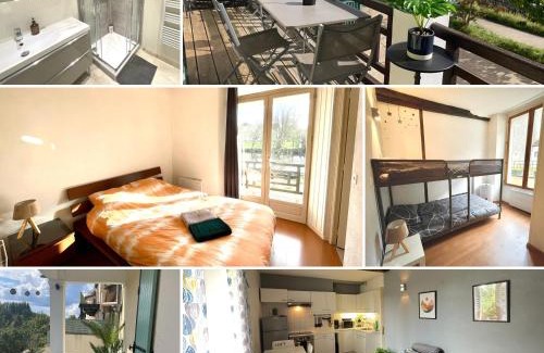 Moret-sur-Loing Apartamento | T3-Balcon plein sud-Accès direct au bord du Loing