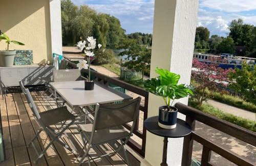 Moret-sur-Loing Apartamento | T3-Balcon plein sud-Accès direct au bord du Loing