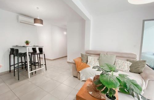 Mediterranee Apartamento | T3 climatisé à la plage