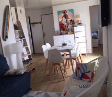 Lacanau-Ocean Apartamento | T3 FRONT DE MER LACANAU OCEAN - 22m2 TERRASSE -2 PISCINES -WIFI-PARKING