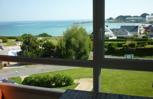 Trevou-Treguignec Apartamento | T3 triplex, 2 dormitorios, jardín y vistas panorámicas al mar