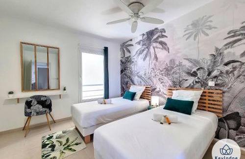 Centre-Ville Apartamento | T3 - Tropical Lodge - 3 étoiles - 65m2 - Saint-Pierre