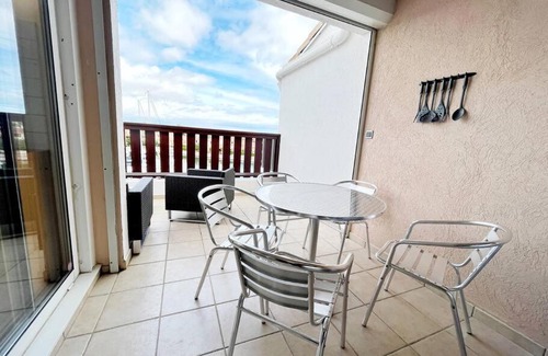 Saint-Cyprien Plage Apartamento | T3 Vue 180° sur la Marina