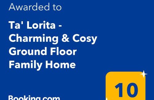 Birgu Apartamento | Ta' Lorita - Charming & Cosy Ground Floor Family Home