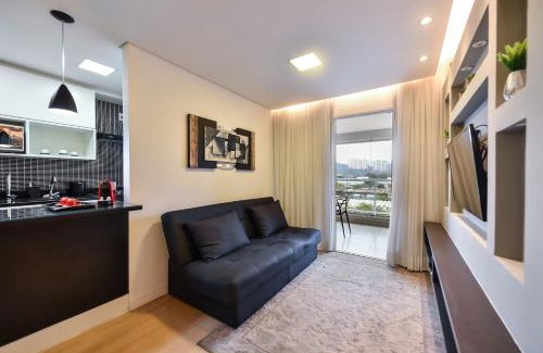 Santo Amaro Apartamento | TA4 Studio c/Conforto Próx. Transamérica Expo
