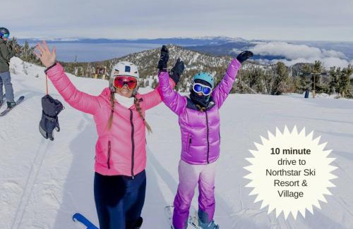 Kingswood Estates Casa | Tahoe Cozy Cabin Hottub Retreat 9 Min Northstar