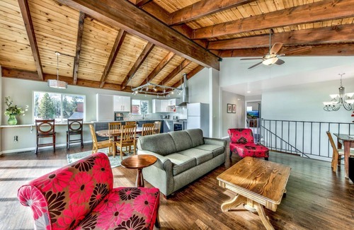 Tahoe Keys Casa | Tahoe Keys Mountain Vistas-Waterfront, Panorama Views, New Dock, Best Value