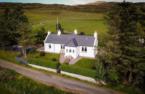 Eyre Casa | Taigh Dolag. Casa de vacaciones Skye, ubicación central con impresionantes vistas.