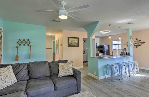 Steinhatchee Cabaña | Tailing Tides Getaway w/ Covered Boat Parking!