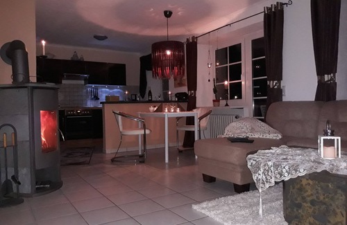 Berlingen Apartamento | Tómate unos días azul, en la casa de vacaciones Azul.