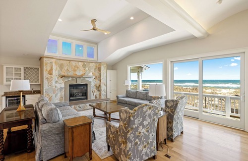 South Nags Head Casa | Take It to the Limit: 16 Bedrooms, oceanfront, pool, elevator, hot tubs, rec room, theater room!