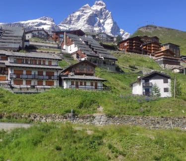 Cervinia Apartamento | TANA DELLA MARMOTTA - renovated, ski in ski out, turkish bath, garage, storage