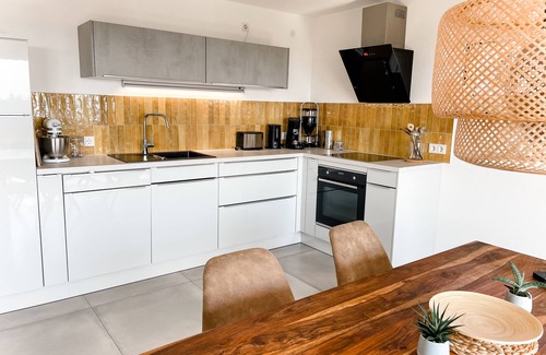 Bodolz Apartamento | Apartamento de TANTE IDA con vistas únicas al lago y a la montaña