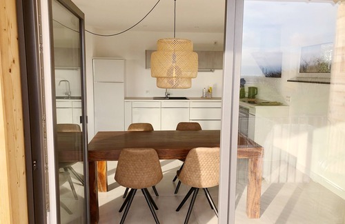 Bodolz Apartamento | Apartamento de TANTE IDA con vistas únicas al lago y a la montaña