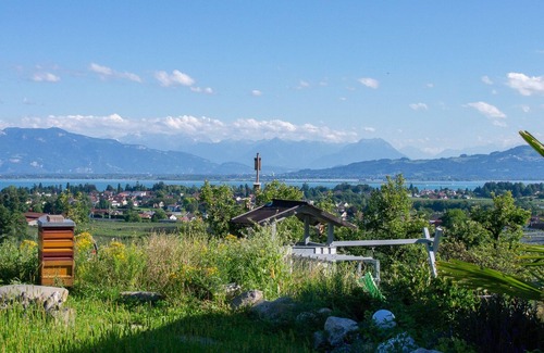 Bodolz Apartamento | TANTE IDA'S Suite con vistas únicas al lago y la montaña