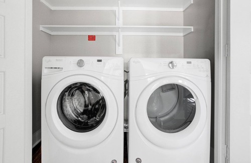 Mueller Apartamento | Tasteful Mueller 1BR w/ Pool, W/D & Gym, nr park, by Blueground