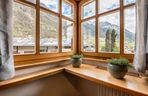 Parcines Apartamento | 'Apartamento Taufner C 103' con vistas a la montaña, jardín y Wi-Fi