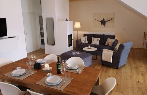 Tauplitz Apartamento | Tauplitz Panorama Apartment, 75qm, Balkon und Sauna