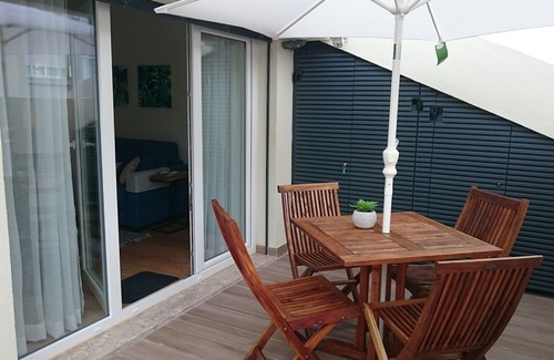 Sao Sebastiao da Pedreira Apartamento | Tauro 195-Hermoso apartamento con 2 habitaciones con elevador, baño King Size y terraza